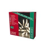 Konstsmide Minilichtketting, één string, 20 heldere lampen, 230 V, binnen, transparante kabel - 1112-003