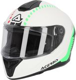 Acerbis Krapon Mat Witte Integraalhelm Maat 3XL