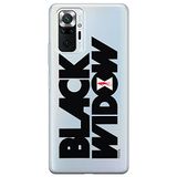 ERT GROUP mobiel telefoonhoesje voor Xiaomi REDMI NOTE 10 PRO origineel en officieel erkend Marvel patroon Black Widow 011