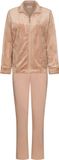 Pastunette Premium - Huispak - Couture - Fleece/Katoen - Beige - Rits - Maat 48