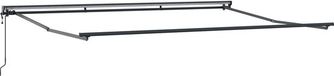 vidaXL - Électrique - Auvent - Cadre - 4 - x - 2 - m - Anthracite - Aluminium - Revêtement - en - poudre