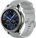 Strap-it Bracelet de montre connectée en silicone - Convient pour Samsung Gear S3 - Luxe - Gris
