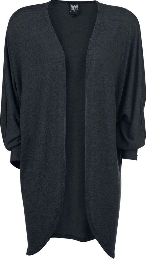 Black Premium by EMP Zwart lang vest - Dames - L