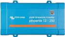 Victron Energy Phoenix VE Direct omvormer, 12V naar 230V, 250W, met Schuko-stopcontact, geschikt voor boot en zeilboot