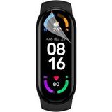 Phonillico® Screenprotector voor Xiaomi Mi Band 6 [Pack 15]