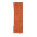 Urban Living Vloerwisser doek - microvezel - oranje - reserve dweil/doek - mop - schoonmaken
