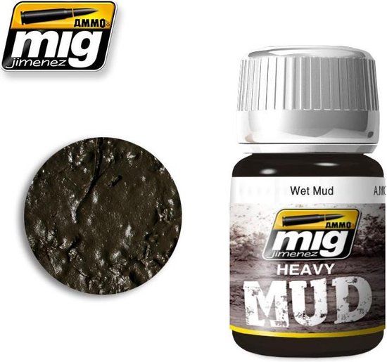 AMMO MIG 1705 Wet Mud Effecten - 10 ml - Acrylverf