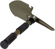 Abbey Camp® Abbey Pioniersschep Opvouwbaar met Pikhouweel - Legergroen