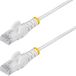 StarTech.com 10m Dunne CAT6 Ethernet Kabel, Wit, Snagless, 100W PoE, UTP, LSZH, 28AWG Pure Koperdraad, Slim RJ45 Netwerk Patchkabel met Trekontlasting, Fluke Getest