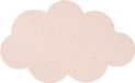 Done by Deer Silicone Placemat - Confetti - Powder