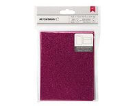 American Crafts Glitter Kaarten en A7 Enveloppen voor Scrapbooking, 4.25 bij 5.5-Inch, Taffy