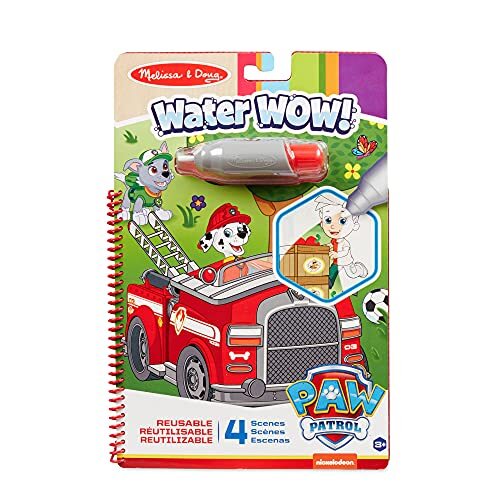 MELISSA & DOUG PAW Patrol Water Wow! - ‘Onthul met water’-activiteitenblok Marshall voor onderweg