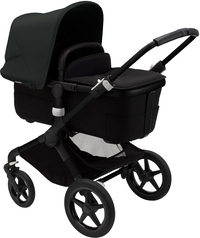 Bugaboo Fox 3 Kinderwagen 2-in-1 Black / Midnight Black zwart