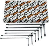 Beta jeu de 6 clés en T avec profil Torx® sur trois faces (art. 951TX) 951TX/S6