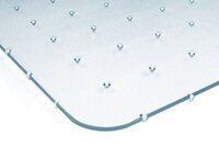 Kangaro Vloermat - Transparant - 90 x 120 cm - Voor Tapijt