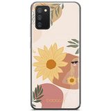 ERT GROUP mobiel telefoonhoesje voor Samsung A02S origineel en officieel erkend Babaco patroon Flowers 015