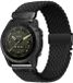 By Qubix Qubix - Braided Nylon Watch Strap for Garmin 26mm Quickfit - Black
