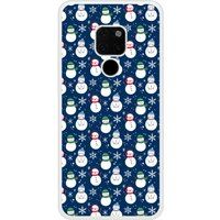 Huawei Zachte siliconen hoes compatibel met Mate 20 Snowman