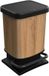 Rotho Paso Pedaalemmer - Prullenbak 20L - Hout Look