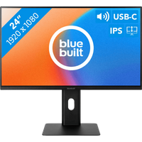 BlueBuilt 24 inch Full HD Monitor met USB C