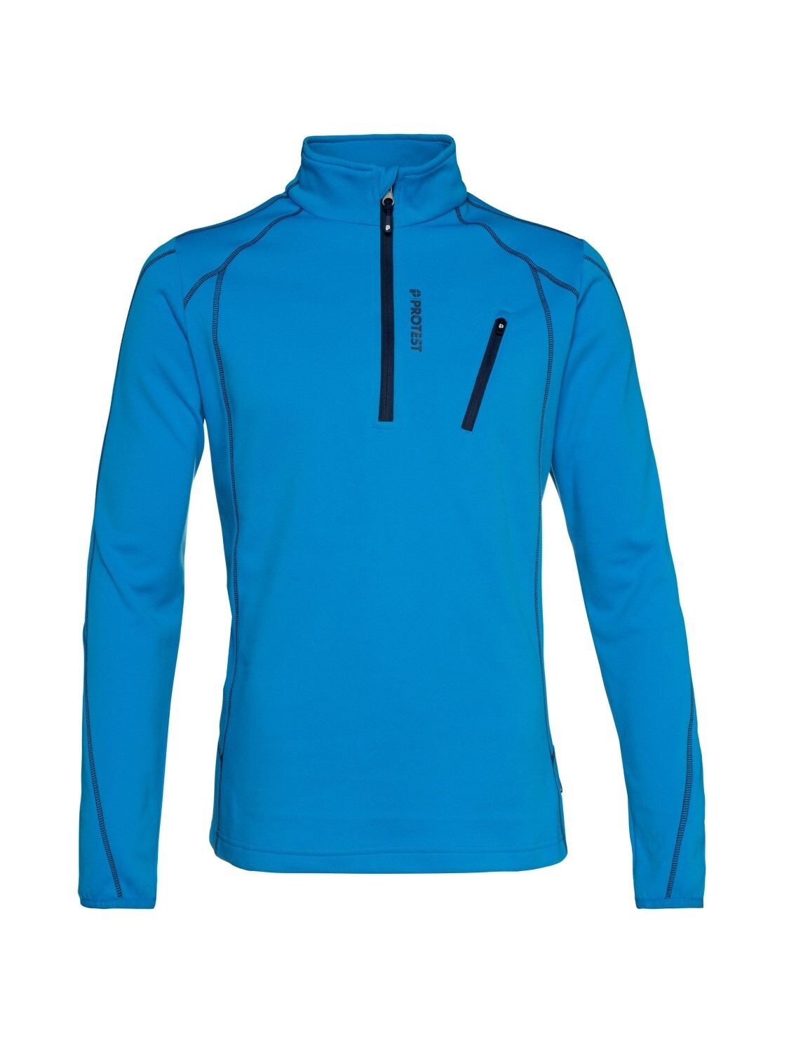 Protest HUMANS Fleece Heren - Marlin Blue - Maat XS