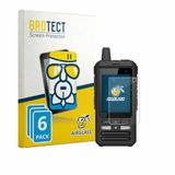 BROTECT Screenprotector 6 Stuks voor Uniwa F80S Beschermglas transparant