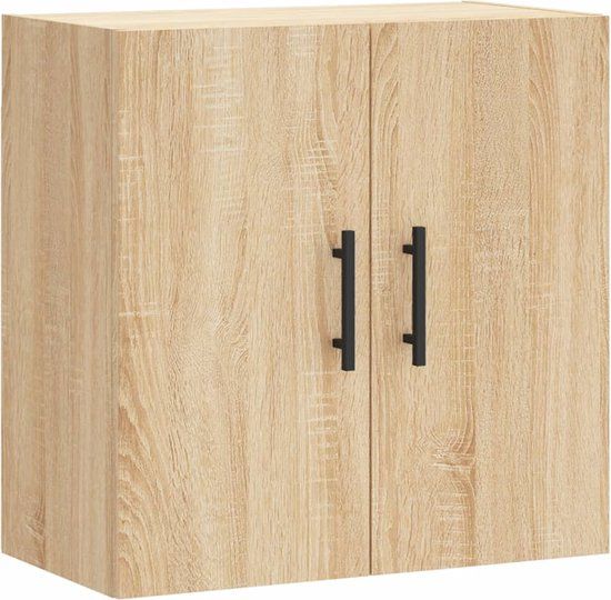 vidaXL Wandkast 60x31x60 cm bewerkt hout sonoma eikenkleurig