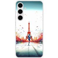 Samsung Galaxy S24 FE Jeux olympiques Bedrukt siliconen hoesje