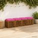 vidaXL - 4-delige zitkussens SOEST - 100% Polyester - Roze