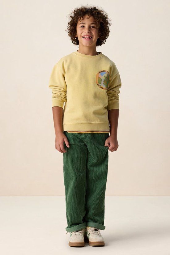 Sissy-Boy Groene corduroy pull on broek