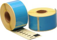 Dymo 10 x Étiquettes 99012 89mm x 36mm Bleu