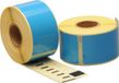 Dymo 10 x Étiquettes 99012 89mm x 36mm Bleu