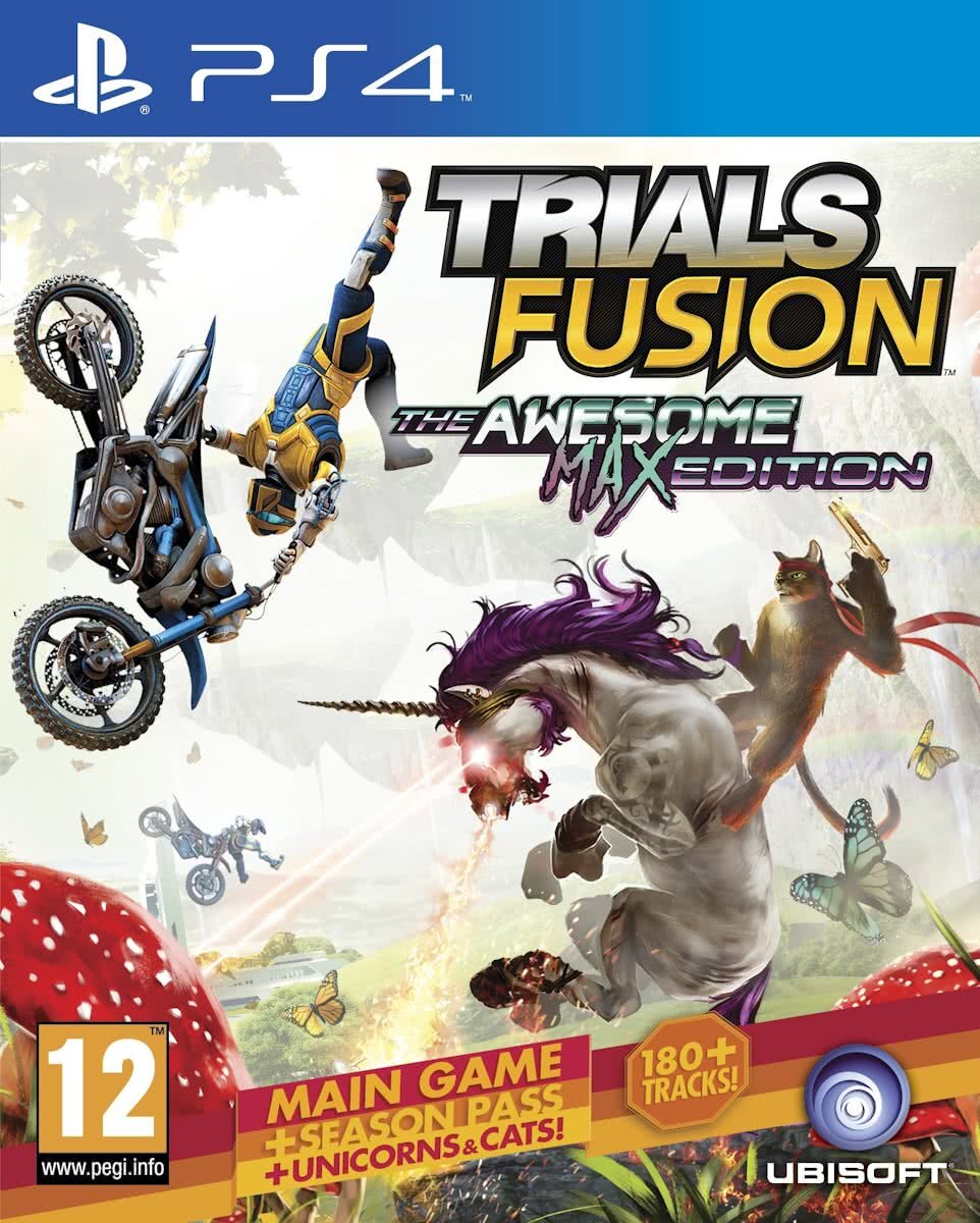 Ubisoft Trials Fusion Awsome Max Edition PS4 PlayStation 4