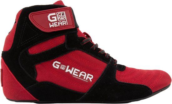 Gorilla Wear Gwear Pro High Tops Sportschoenen - Rood/Zwart - Maat 46