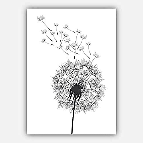 Artze Wall Art Paardebloemen - 3-delige set - 30x40 cm