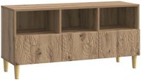 vidaXL TV Kast 102 x 34,5 x 50 cm Artisanaal eiken Bewerkt hout