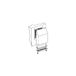 Schneider NSYCAP291LE uitsparing EMV-afdekking 291x291met filter IP55
