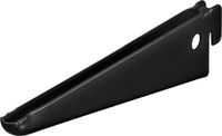 Dulimex DX Wandraildrager Dubbel 170mm Zwart ES 170D BE
