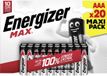 Energizer MAX Piles AAA - 20 Pièces - Pile Alcaline - 1.5V