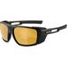 Alpina SKYWALSH, Fietsbril voor volwassenen, black matt | 100% uv-A-, -B- en C-bescherming