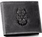 Cedar Portefeuille en cuir pour homme N992-CHM-DOG-2 NOIR