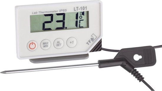 TFA LT-101 Insteekthermometer Meetbereik temperatuur -40 tot +200 °C Sensortype NTC Conform HACCP