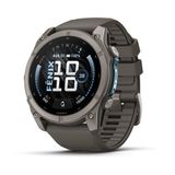 Garmin fēnix 9 - 51 mm - Multisport GPS Smartwatch - 1.4" AMOLED-scherm - Titanium afwerking - Grijs