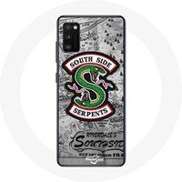 Maniacase Etui voor Samsung Galaxy S20 Riverdale zuidzijde slangen logo