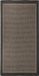 vidaXL Buitenkleed platgeweven 100x200 cm donkerbruin