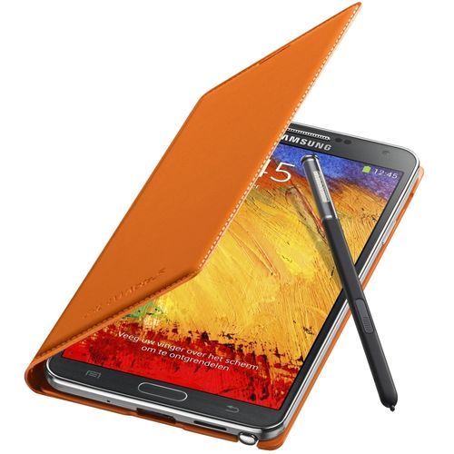 Samsung Galaxy Note 3 Flip Wallet - Orange