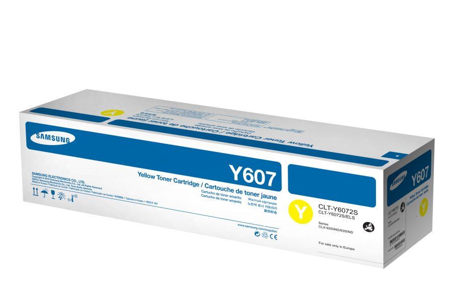 Samsung CLT-Y6072S - Gele toner - 15.000 pagina's - voor Samsung MultiXpress CLX-9250ND, CLX-9350ND