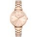 Lacoste Vrouwen analoog quartz horloge met roestvrij stalen band 2001250, Anjer Goud