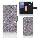 B2Ctelecom Huawei P10 Lite Bookcase Flower Tiles
