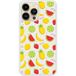 Apple Bedrukt siliconen hoesje compatibel met iPhone 14 Pro Max Fruits tropicaux